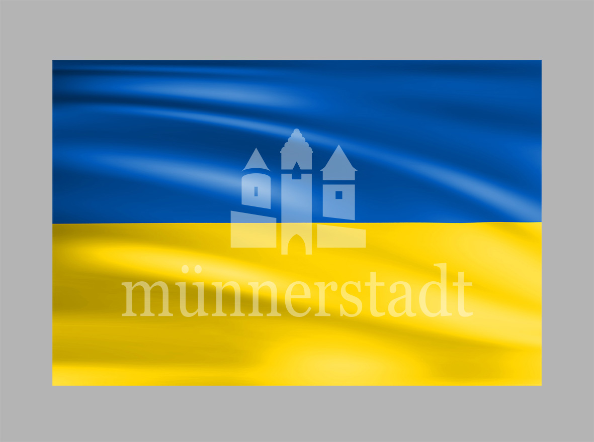 Flagge Ukraine Münnerstadt.jpg