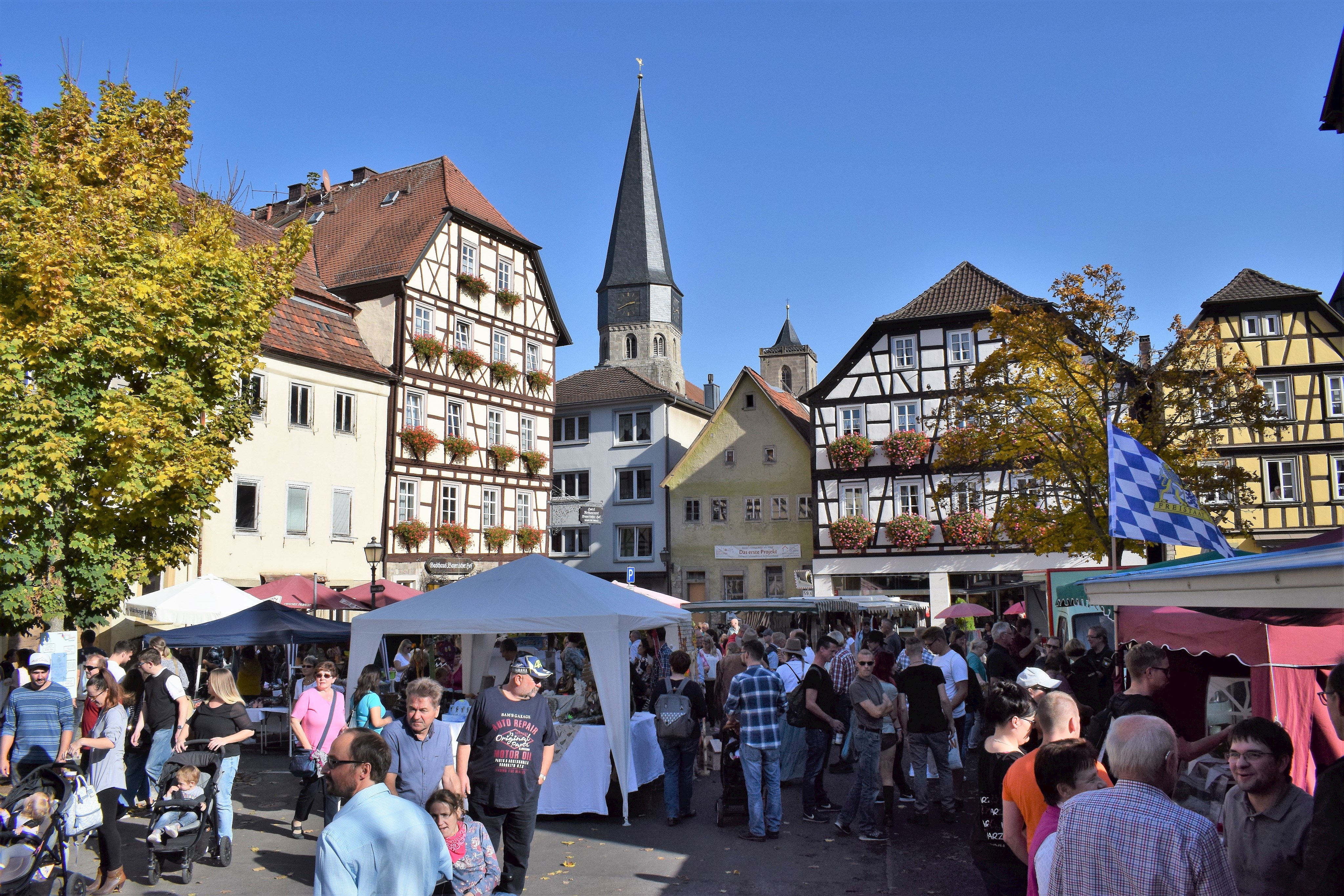 Herbstmarkt und Original Mürschter Trödelmarkt