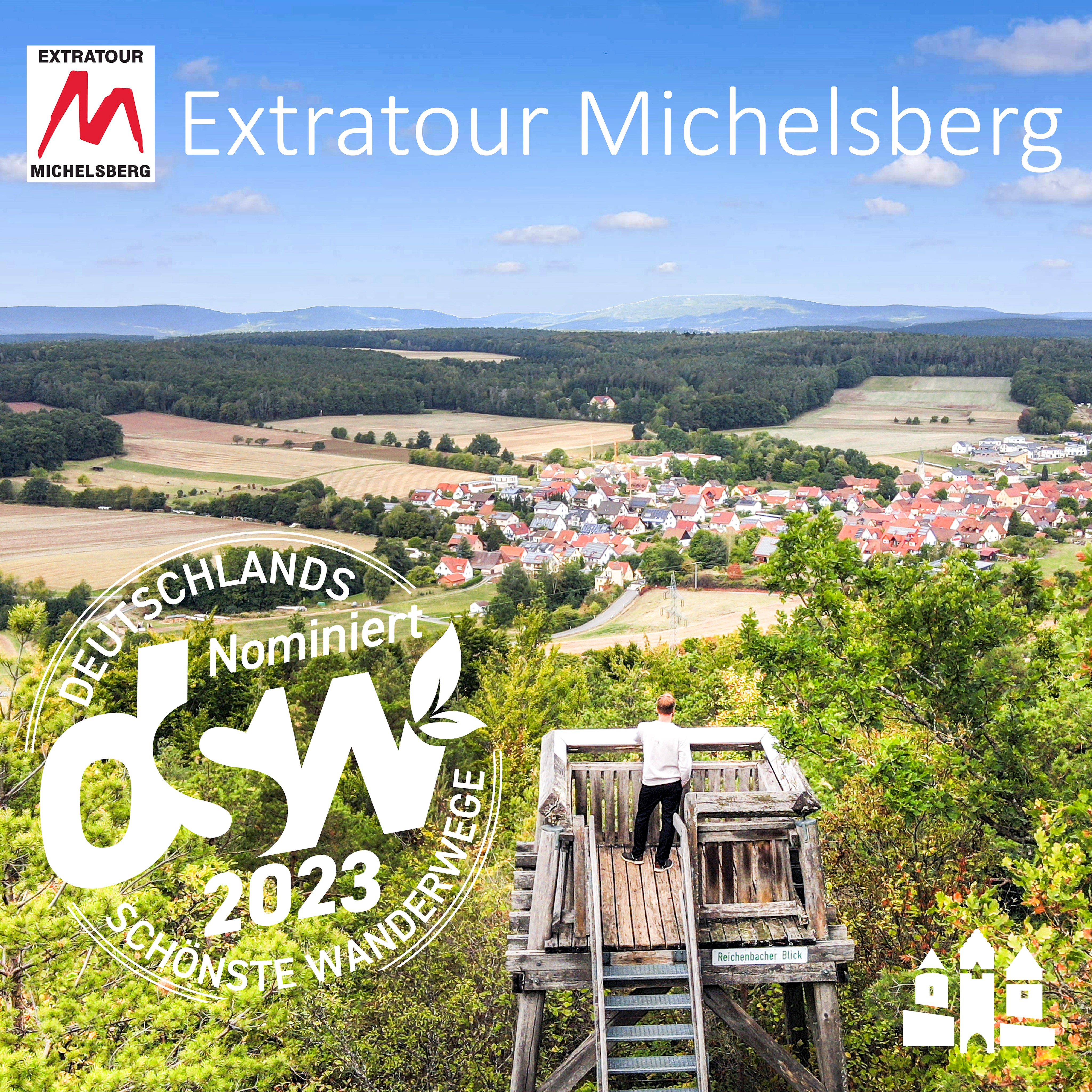 Die Extratour „Michelsberg“ steht zur Wahl zum Schönsten Wanderweg Deutschlands 2023 