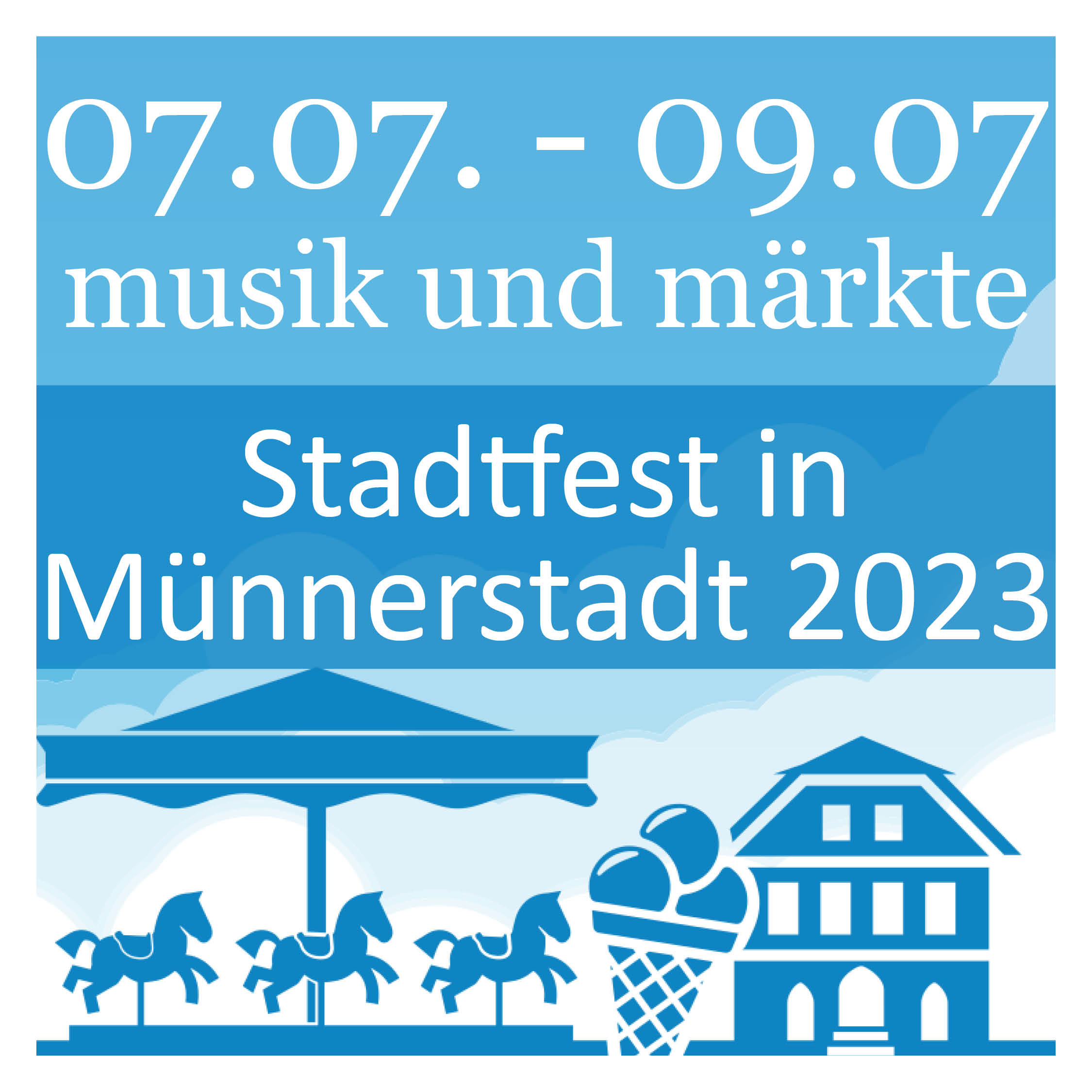 Stadtfest Musik und Märkte 2023