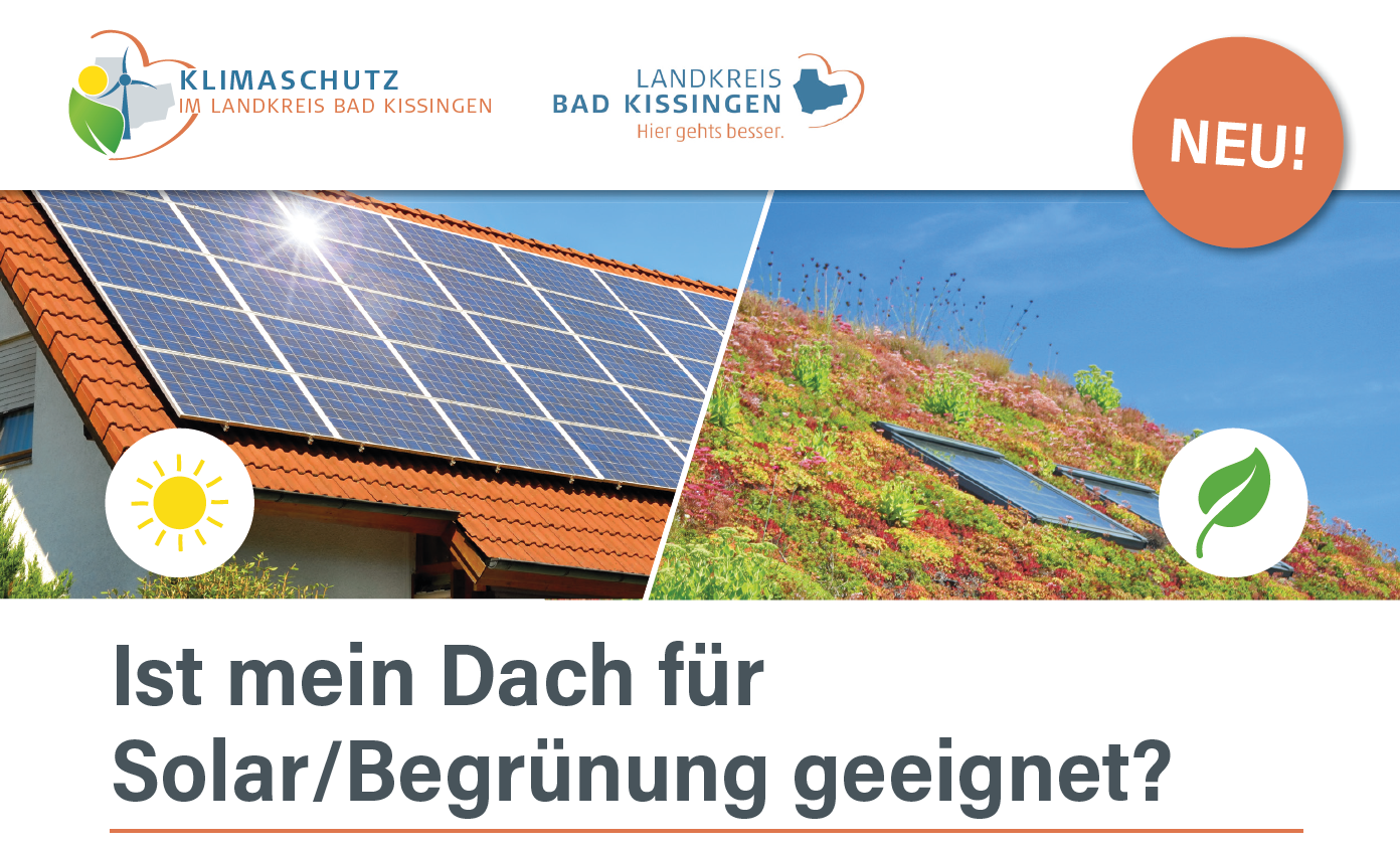 Ist mein Dach für Solar/Begrünung geeignet?