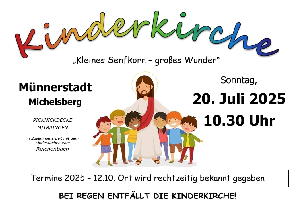 Kinderkirche an der Michelsbergruine