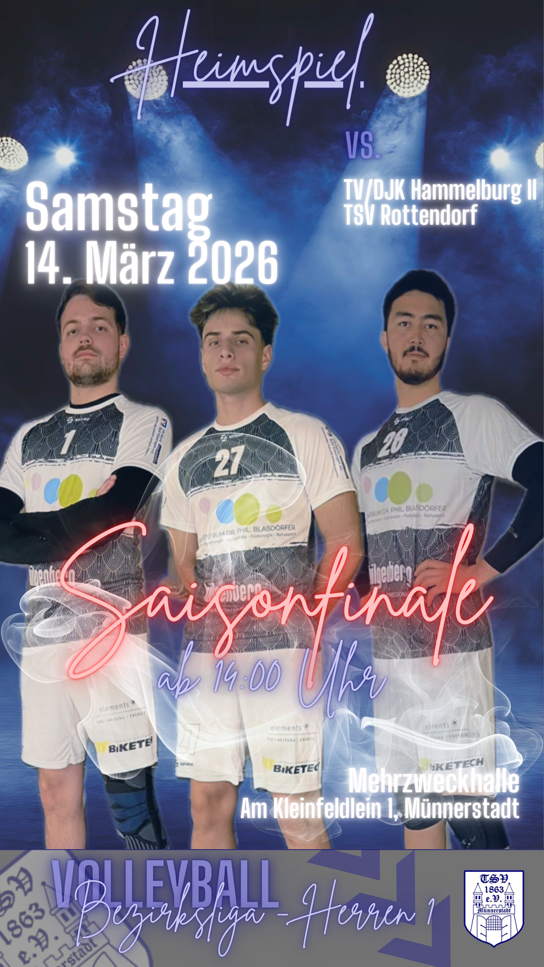 Heimspieltag Volleyball Bezirksliga - Herren 1
