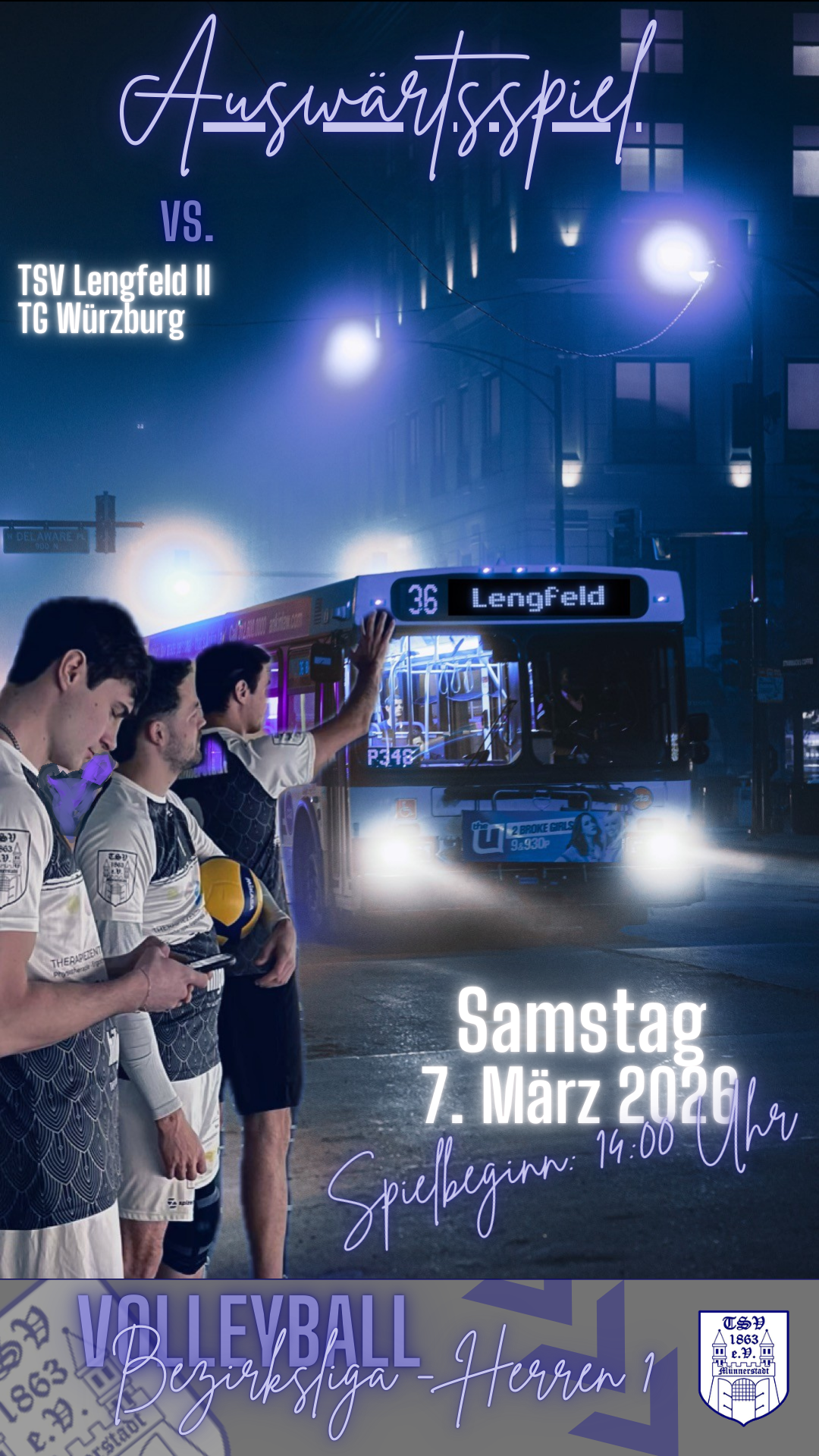 Spieltag Volleyball Bezirksliga - Herren 1