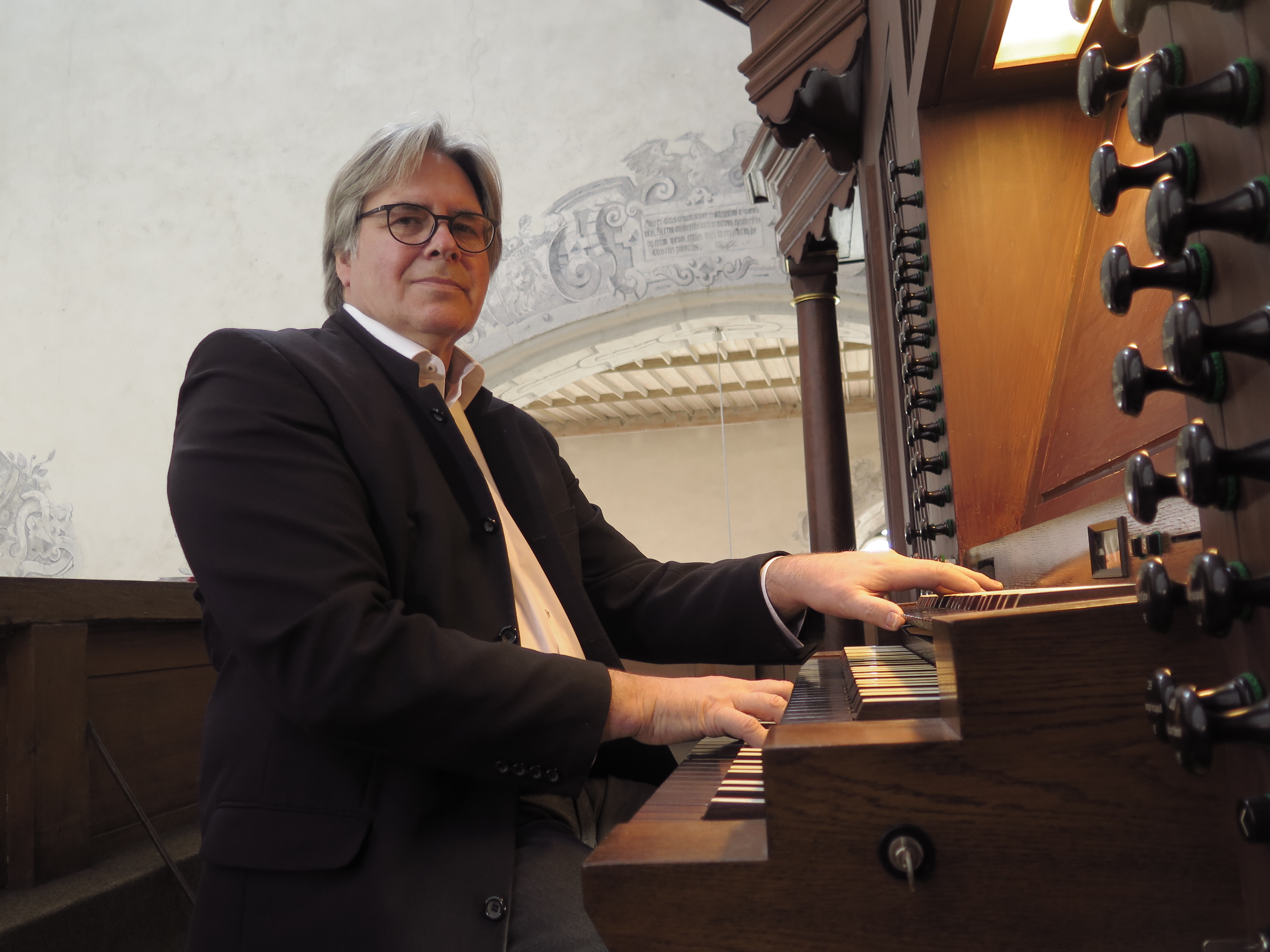 Organist Peter Rottmann – Porträtfoto