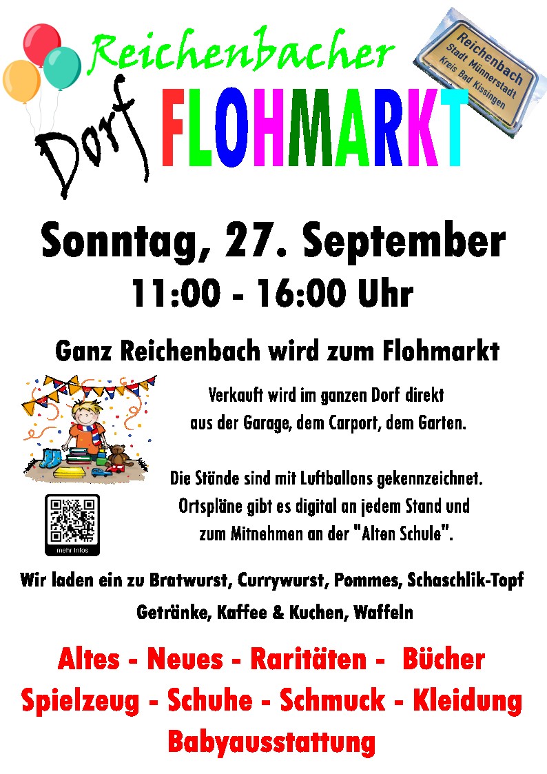 4. Dorfflohmarkt Reichenbach 