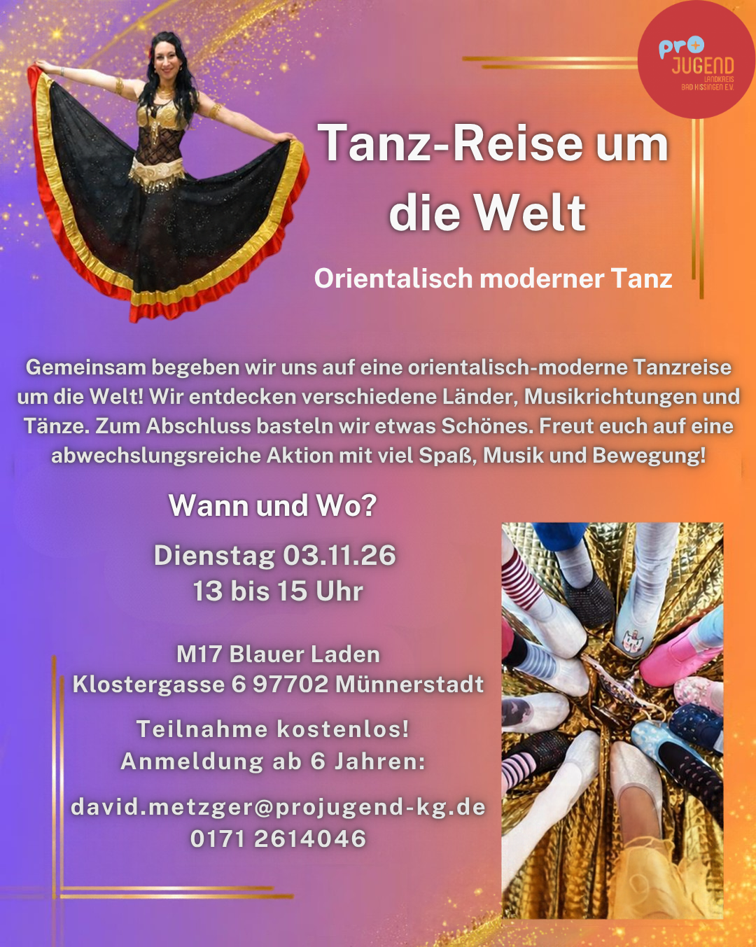 Tanz-Reise um die Welt